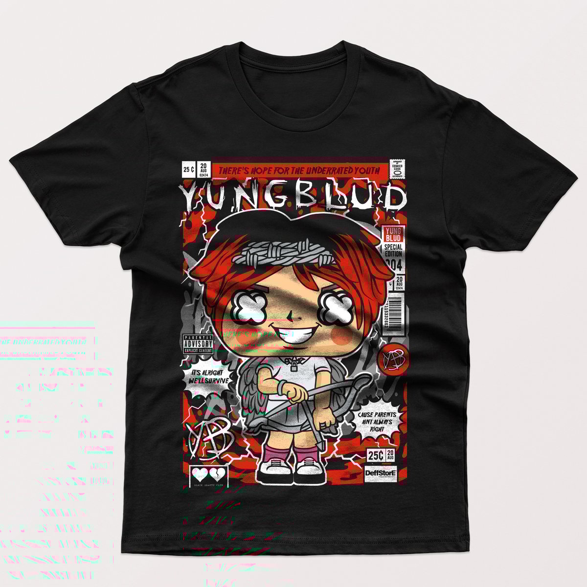 Nome do produto: YUNGBLUD - FUNKOS OF DEFF (  Disponível em todos os produtos da Categoria CUSTOM )