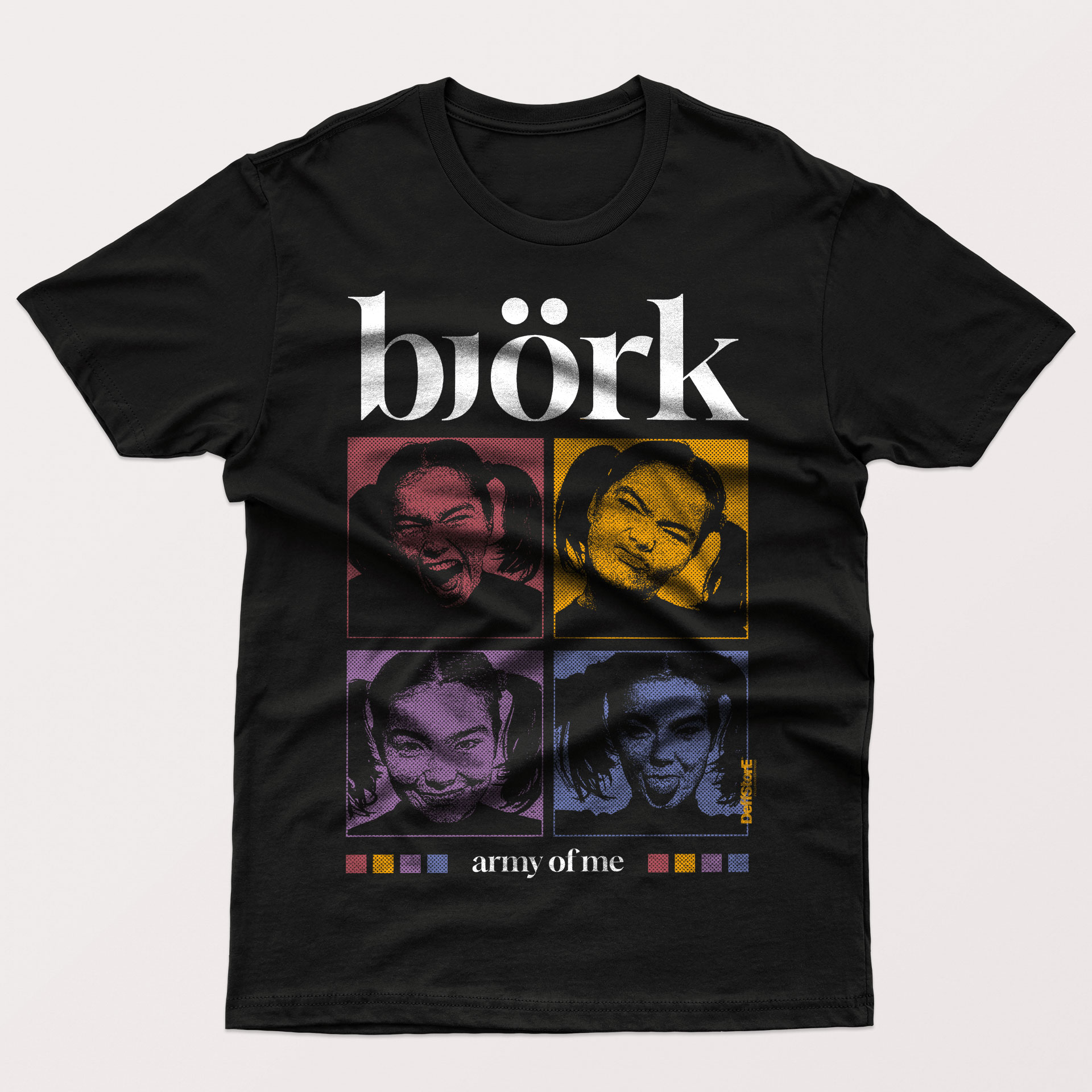 T-Shirt Prime BJÖRK - ARMY OF ME em DeffStorE® Camisetas Custom