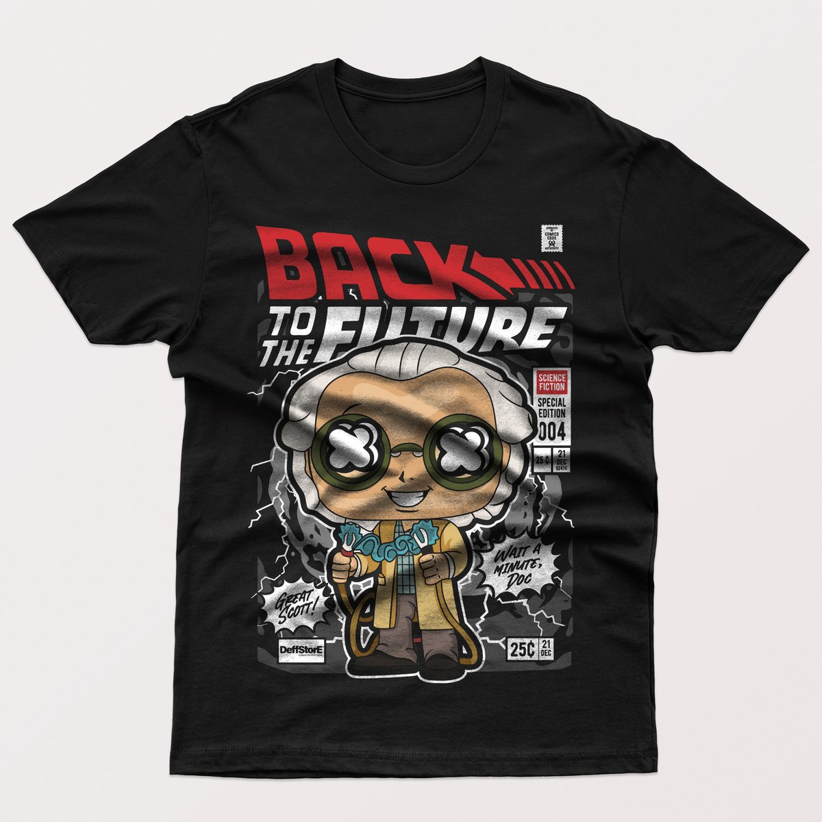 Nome do produto: BACK TO THE FUTURE - FUNKOS OF DEFF (  Disponível em todos os produtos da Categoria CUSTOM )