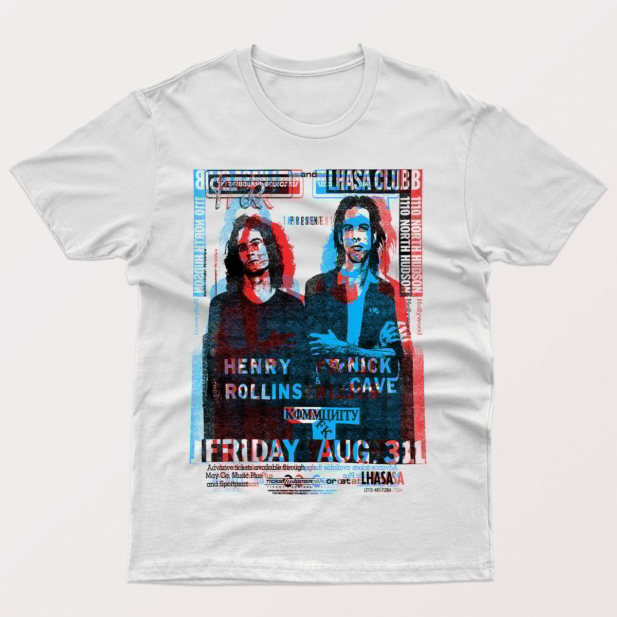 Nome do produto: NICK CAVE & HENRY ROLLINS