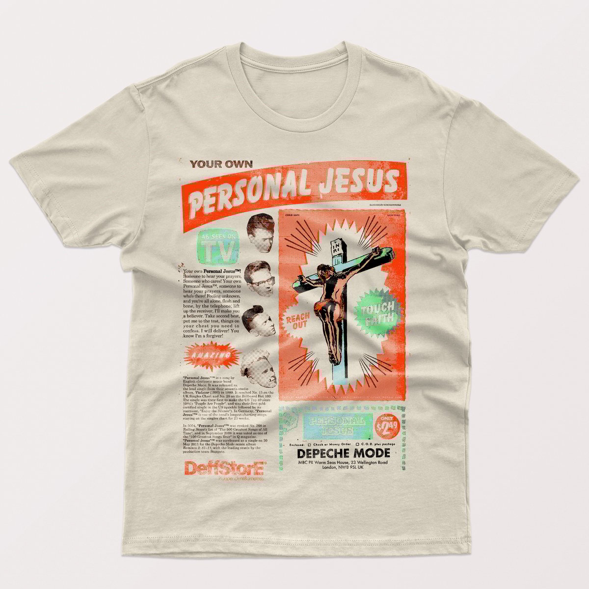 Nome do produto: DEPECHE MODE - PERSONAL JESUS VINTAGE