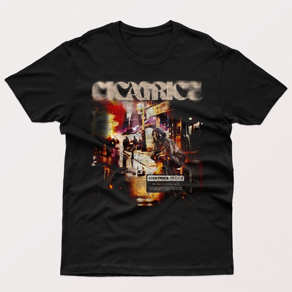 Nome do produto: CICATRICE - THE OBLIVION CAMP SQUAD MERCH