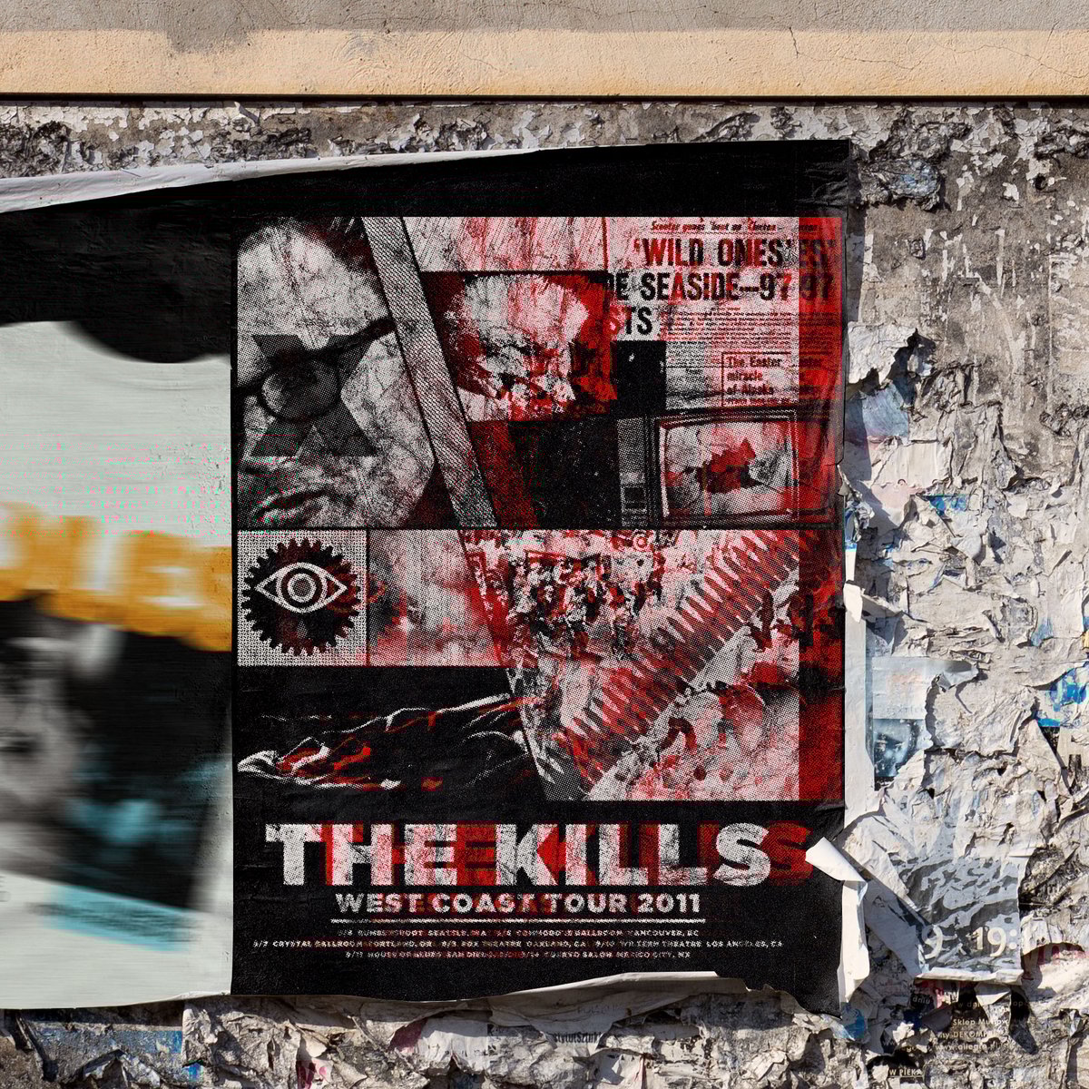 Nome do produto: POSTER THE KILLS 2011