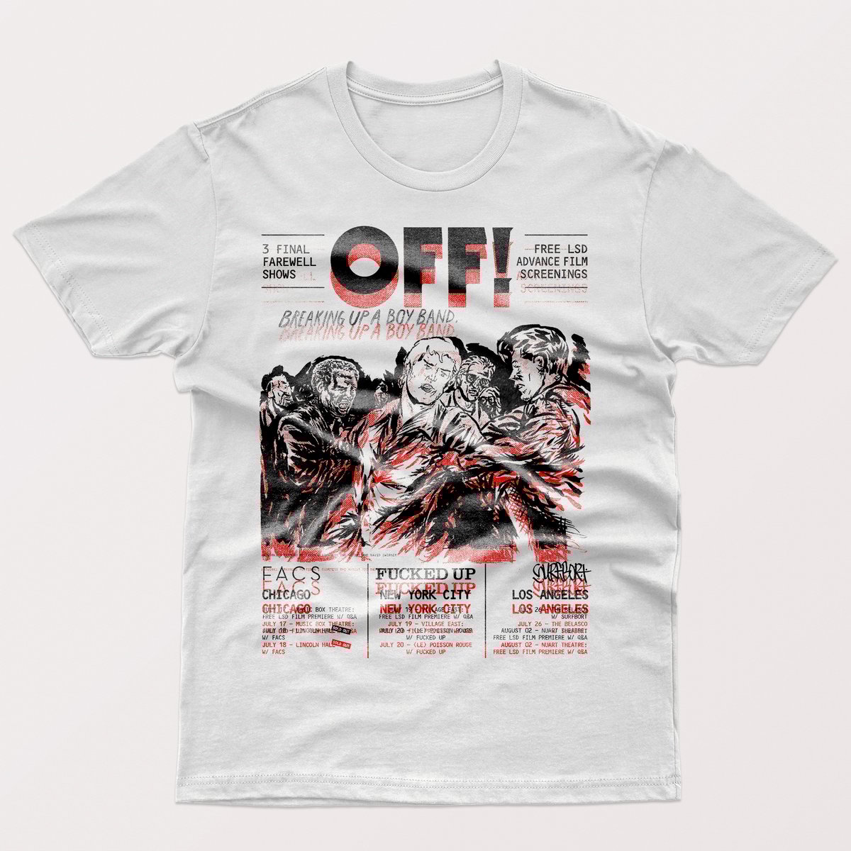 Nome do produto: OFF! - BREAKING UP A BOY BAND