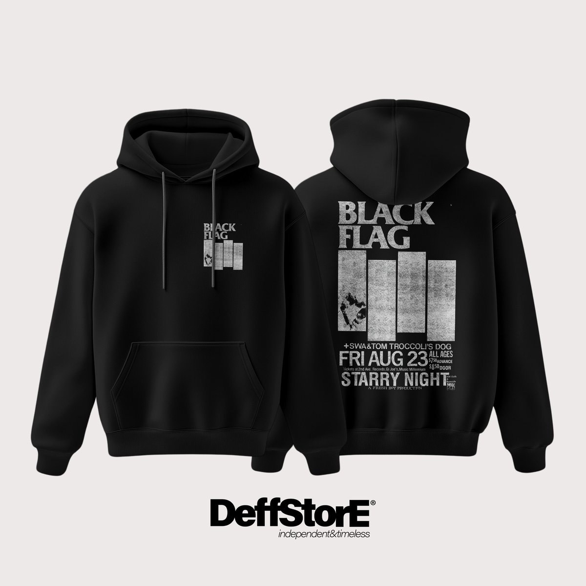 Nome do produto: BLACK FLAG - HOODIE