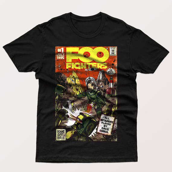 FOO FIGHTERS 1995 - COMIC DEFF