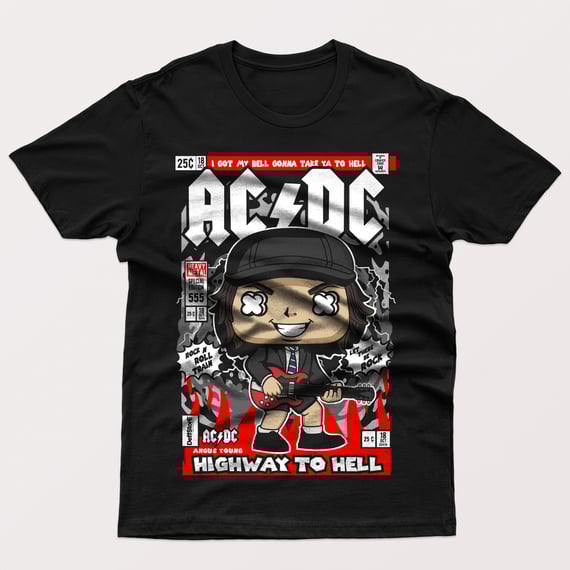 AC/DC - FUNKOS OF DEFF (  Disponível em todos os produtos da Categoria CUSTOM )