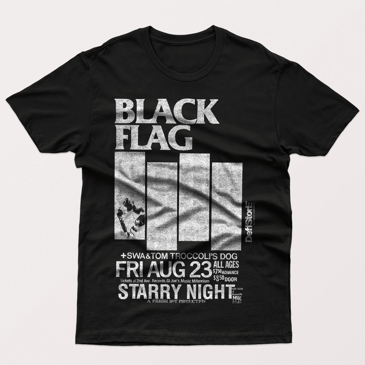 Nome do produto: BLACK FLAG - VINTAGE TOUR