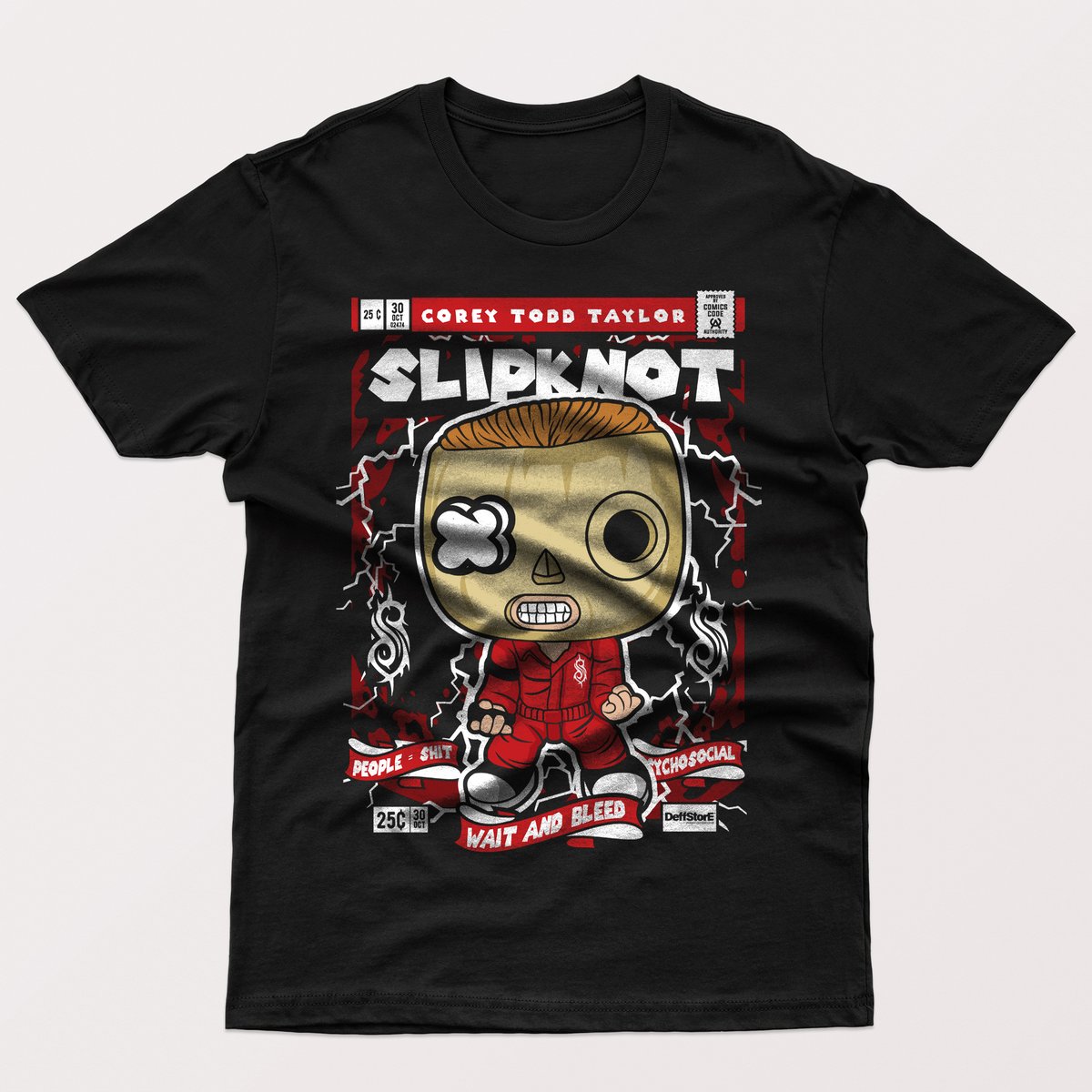 Nome do produto: SLIPKNOT - FUNKOS OF DEFF (  Disponível em todos os produtos da Categoria CUSTOM )