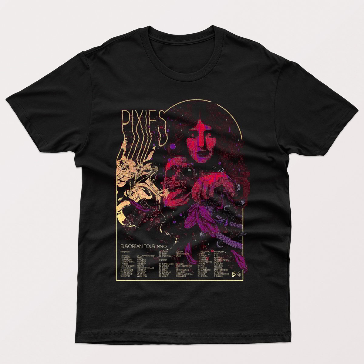 Nome do produto: PIXIES - EUROPEAN TOUR