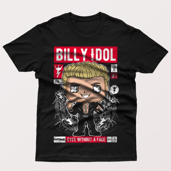 BILLY IDOL - FUNKOS OF DEFF (  Disponível em todos os produtos da Categoria CUSTOM )