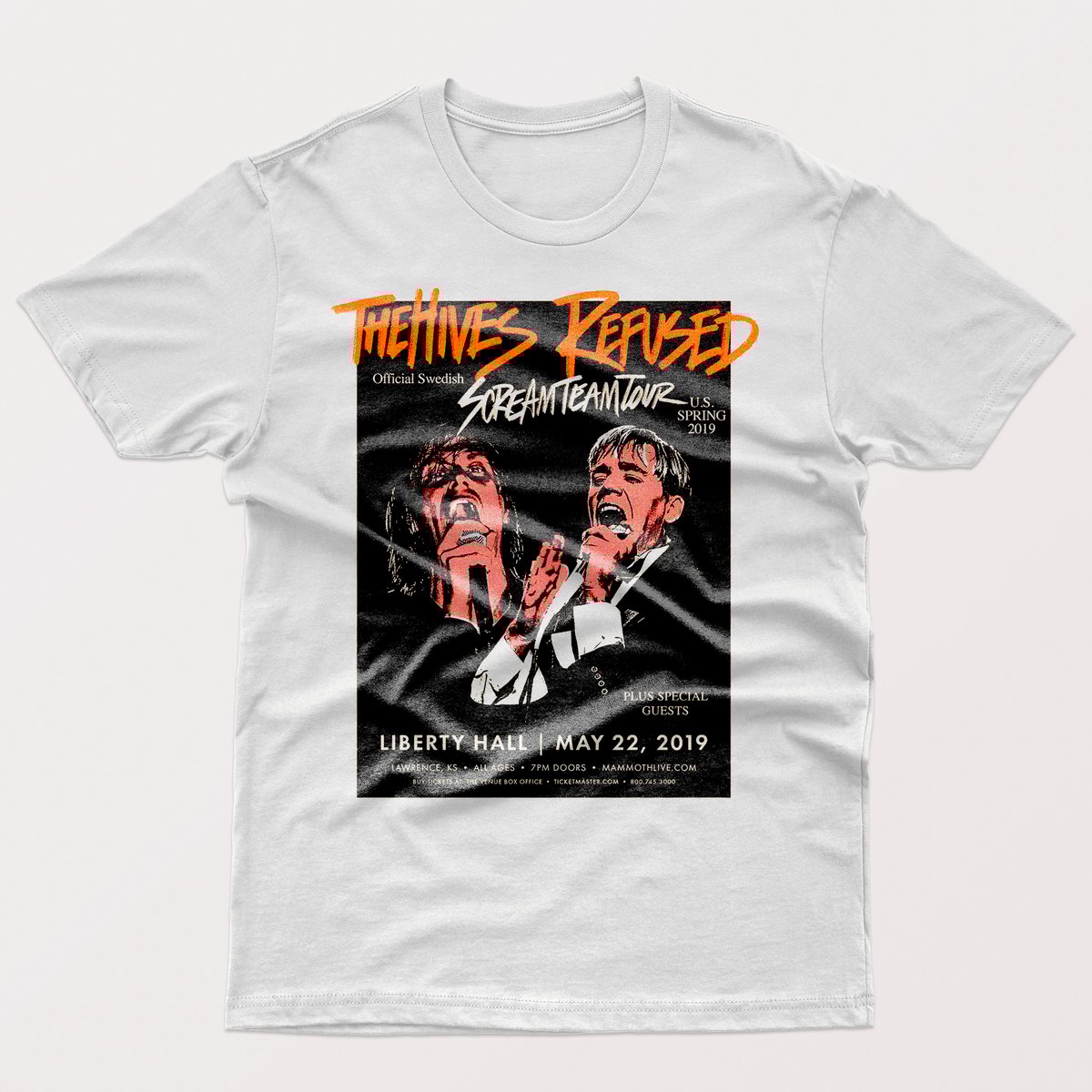 Nome do produto: THE HIVES & REFUSED TOUR
