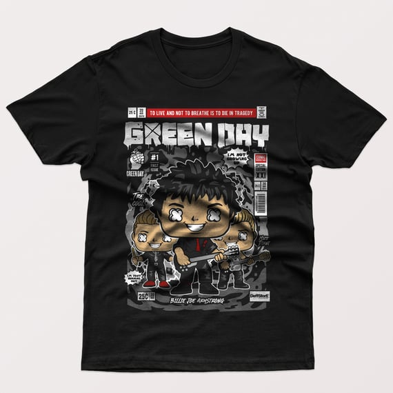 GREEN DAY - FUNKOS OF DEFF (  Disponível em todos os produtos da Categoria CUSTOM )