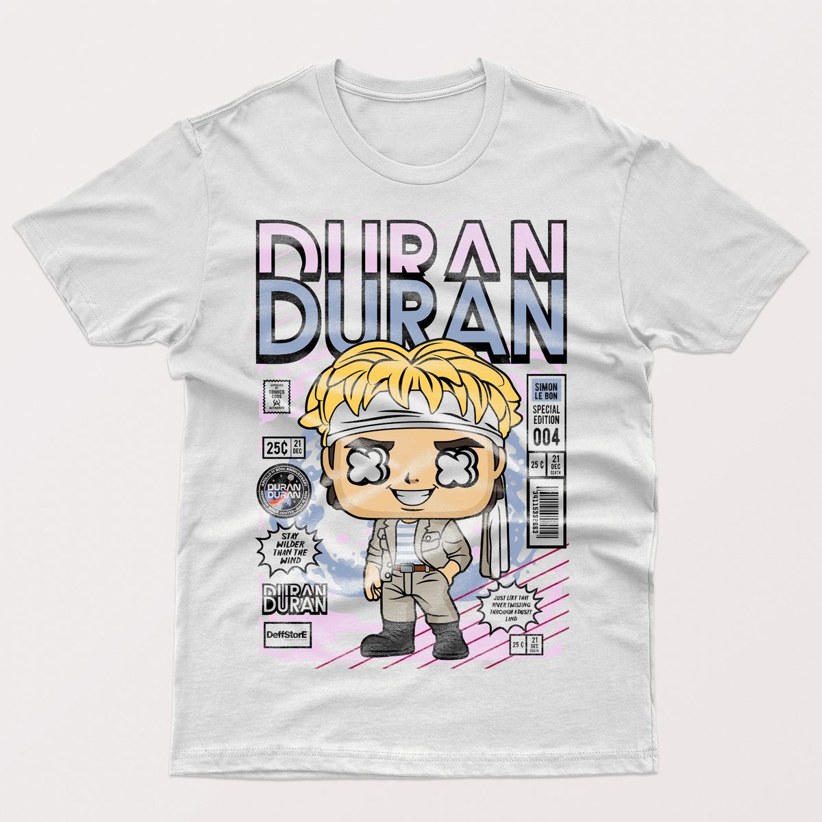 Nome do produto: DURAN DURAN - FUNKOS OF DEFF (  Disponível em todos os produtos da Categoria CUSTOM )