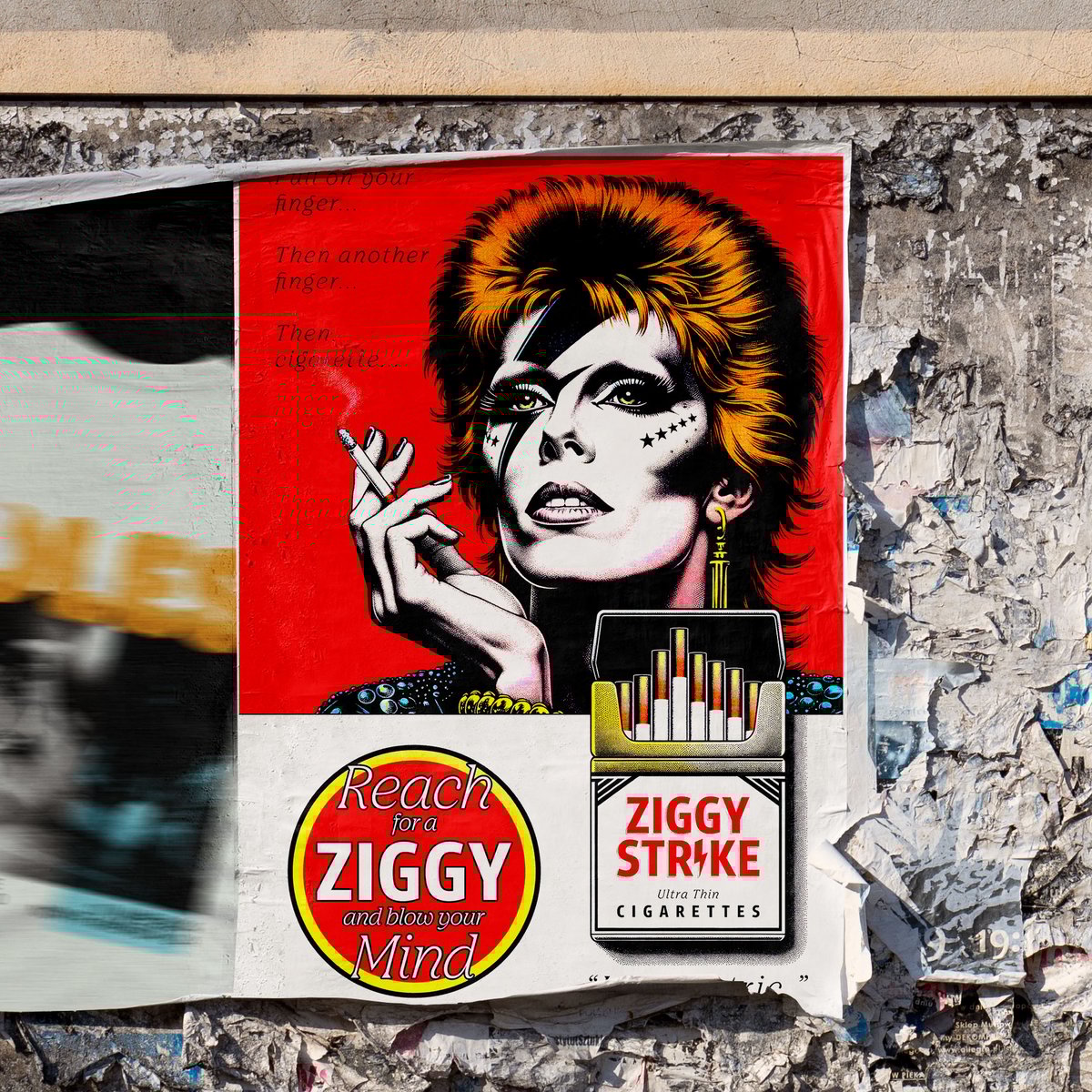 Nome do produto: POSTER DAVID BOWIE - ZIGGY