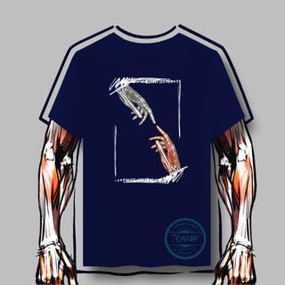 Nome do produto CAMISETA QUALITY - A CRIAÇÃO DEDO DE DEUS 2