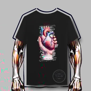 Nome do produto CAMISETA QUALITY - SEGURANDO OS BATIMENTOS CARDÍACOS