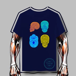 Nome do produto CAMISETA QUALITY - CRÂNIO 360º