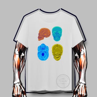 Nome do produto CAMISETA QUALITY - CRÂNIO 360º