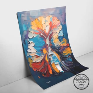 Nome do produto CANVAS FINEART – CÉREBRO TRANSVERSAL