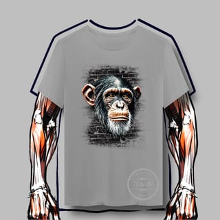 Nome do produto CAMISETA QUALITY - O CHIPANZÉ