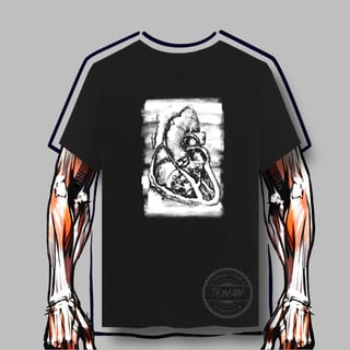 Nome do produto CAMISETA quality – CORAÇÃO EM PASTEL