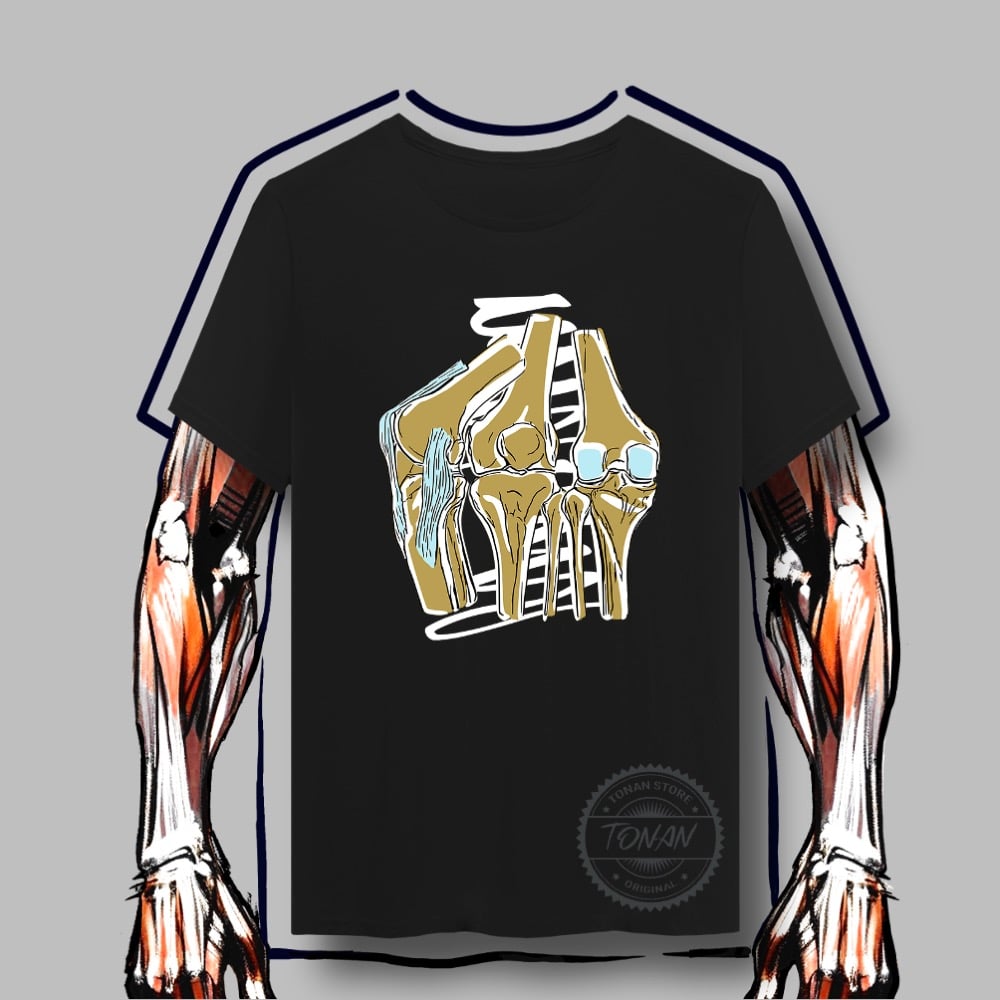 Nome do produto: CAMISETA QUALITY - ANATOMIA ÓSSEA DO JOELHO