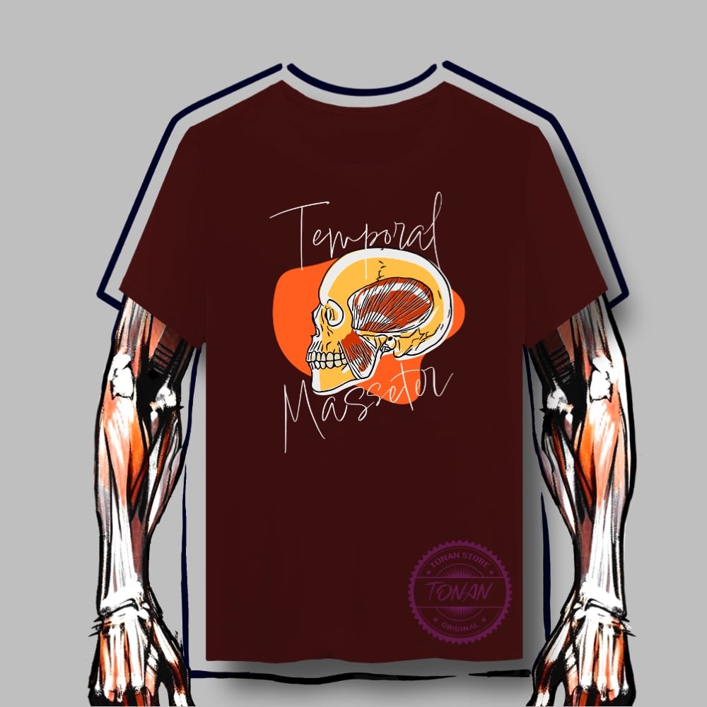 Nome do produto: CAMISETA QUALITY - MASSETER E TEMPORAL