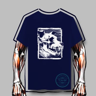 Nome do produto CAMISETA QUALITY – CRÂNIO CACHORRO