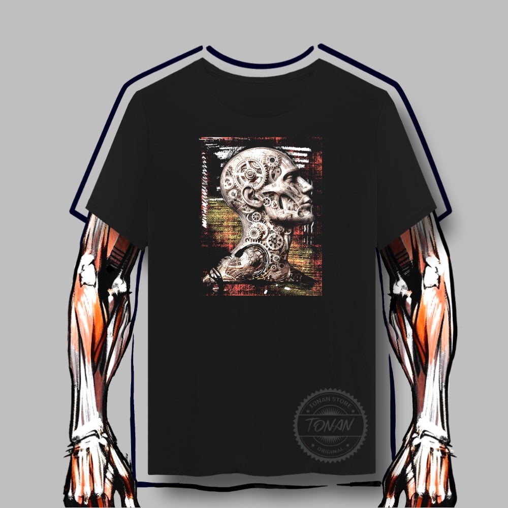Nome do produto: CAMISETA QUALITY - FACE MÚSCULOS ROBÓTICOS