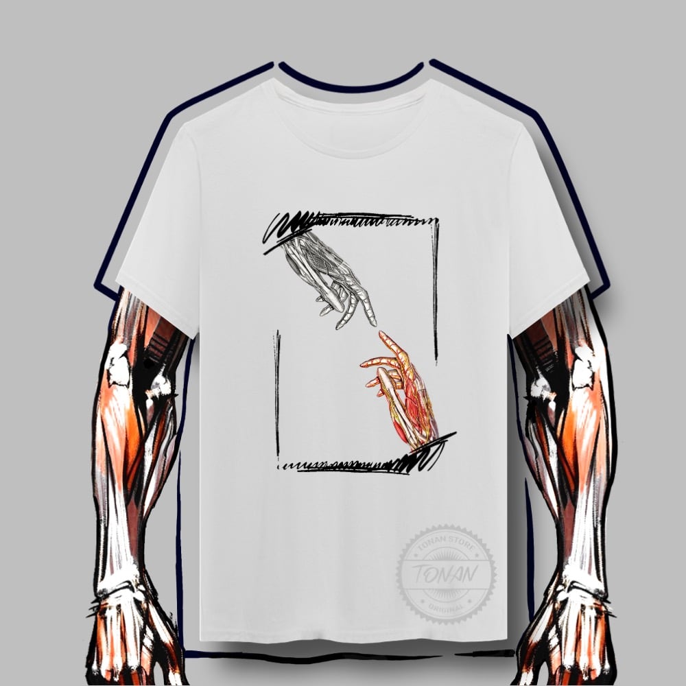 Nome do produto: CAMISETA QUALITY - A CRIAÇÃO DEDO DE DEUS 2