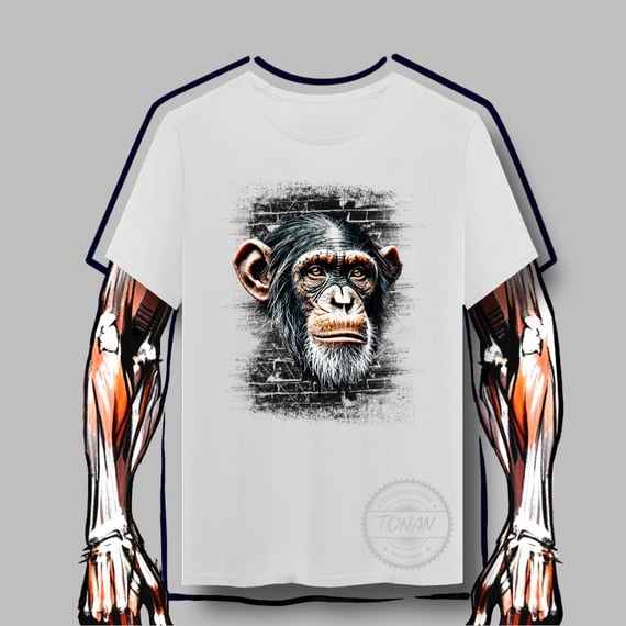 CAMISETA QUALITY - O CHIPANZÉ