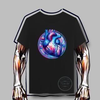 Nome do produto CAMISETA QUALITY - CORAÇÃO ART