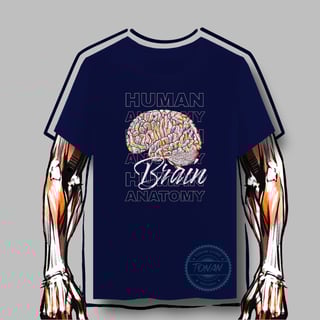 Nome do produto CAMISETA QUALITY - O CÉREBRO