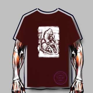 Nome do produto CAMISETA quality – CORAÇÃO EM PASTEL