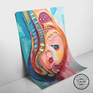 Nome do produto CANVAS FINEART – GRAVIDEZ EM ARTE
