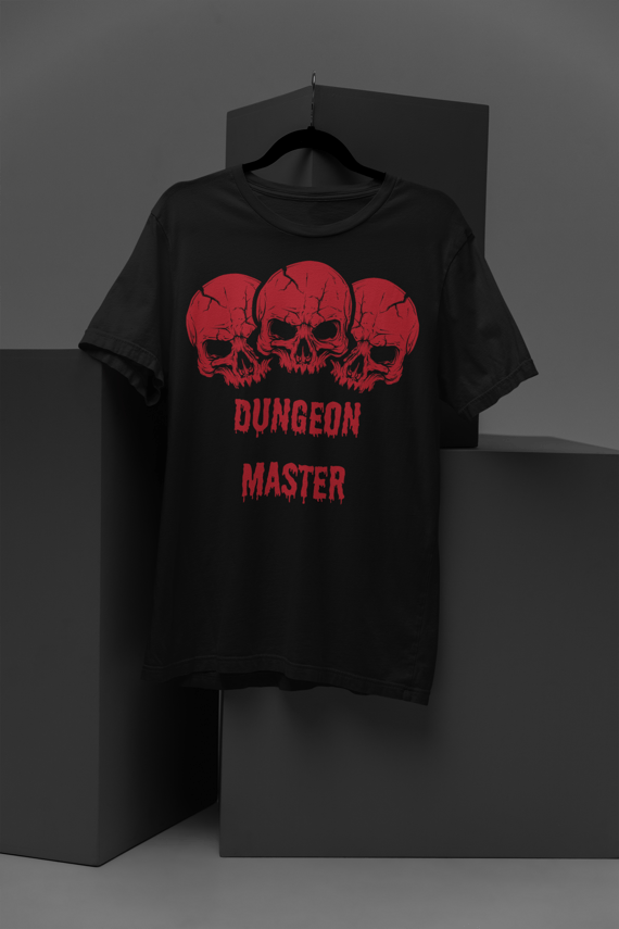 Camiseta 'Dungeon Master Caveiras 2'