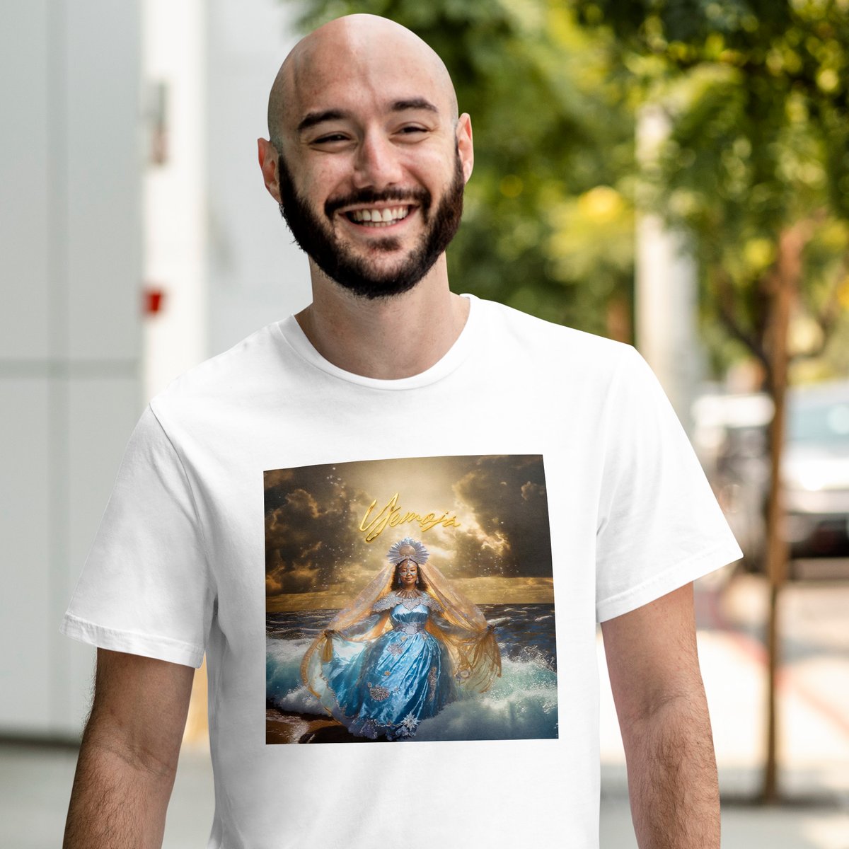 Nome do produto: Camiseta Iemanjá - Sereia do Mar!