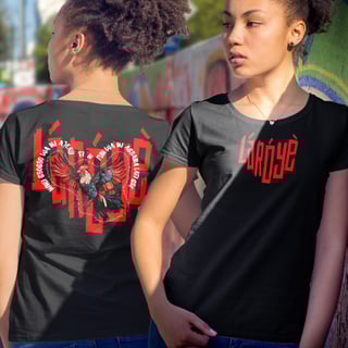 Camiseta Exú - Salve, mensageiro! - Tecidos Escuros