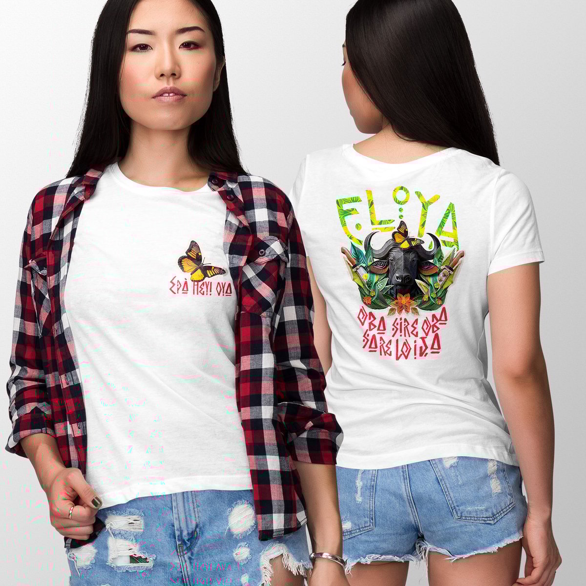 Nome do produto: Camiseta Iansã - Rainha dos ventos! - Feminina