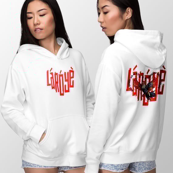 Exú - Salve, mensageiro! - Moletom com Canguru - Tecidos Claros