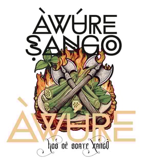 Nome do produto Camiseta Xangô - Venham Saudar o Rei - Tecidos Claros