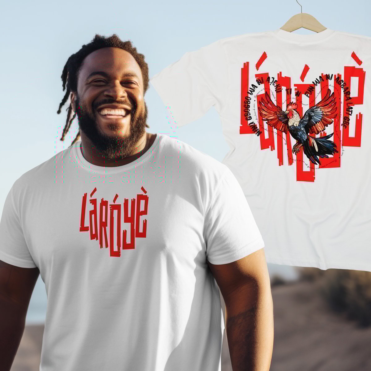 Nome do produto: Exú - Salve, mensageiro! - Plus Size - Tecidos Claros