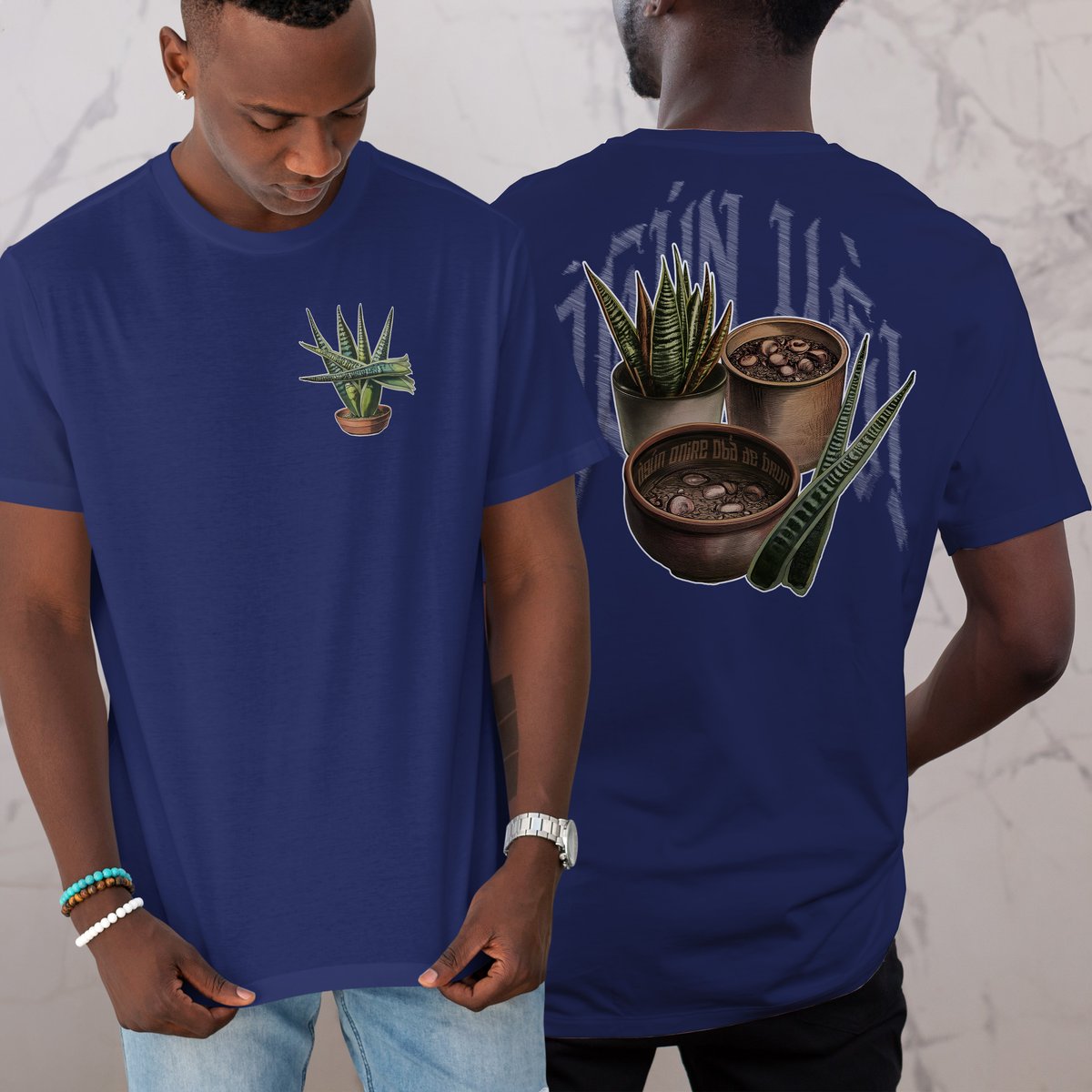 Nome do produto: Camiseta Ogum - Senhor de Irê! - Tecidos Escuros