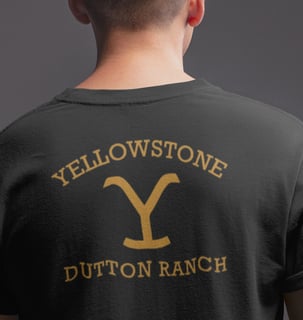 Nome do produtoCamiseta Yellowstone  Feminina e Masculina - Dutton Ranch 
