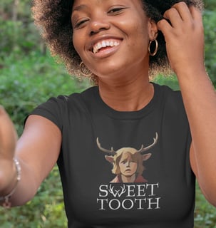 Nome do produtoCamiseta Série Sweet Tooth Feminina e Masculina 