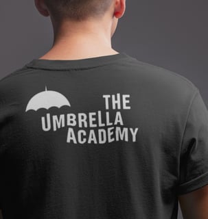 Nome do produtoCamiseta The Umbrella Academy Feminina e Masculina - Frente e Costas