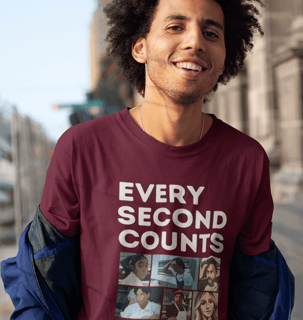 Nome do produtoCamiseta Every Second Counts - The Bear