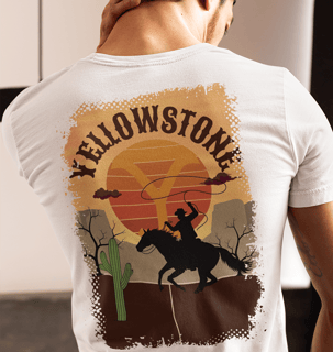 Nome do produtoCamiseta Yellowstone Faroeste Feminina e Masculina