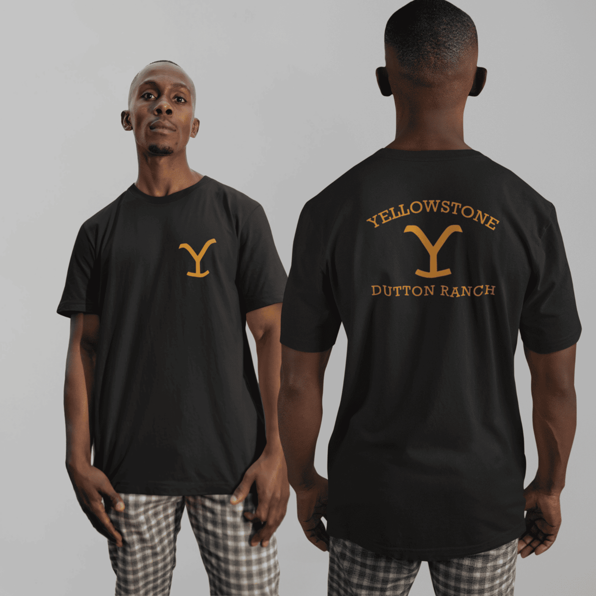 Nome do produto: Camiseta Yellowstone  Feminina e Masculina - Dutton Ranch 